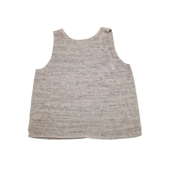 J. Jill Cream V-Neck Sweater Vest 2X - Picture 3 of 4